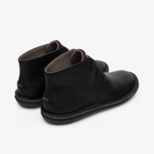 Camper Beetle Mens Ankle Boots US-15992 Black Outlet